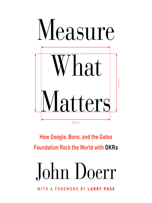 Cover of Measure What Matters